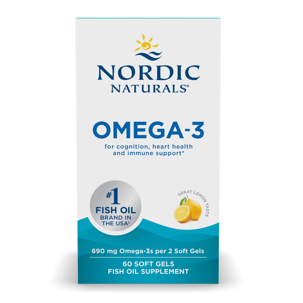 Omega-3 Softgels Lemon