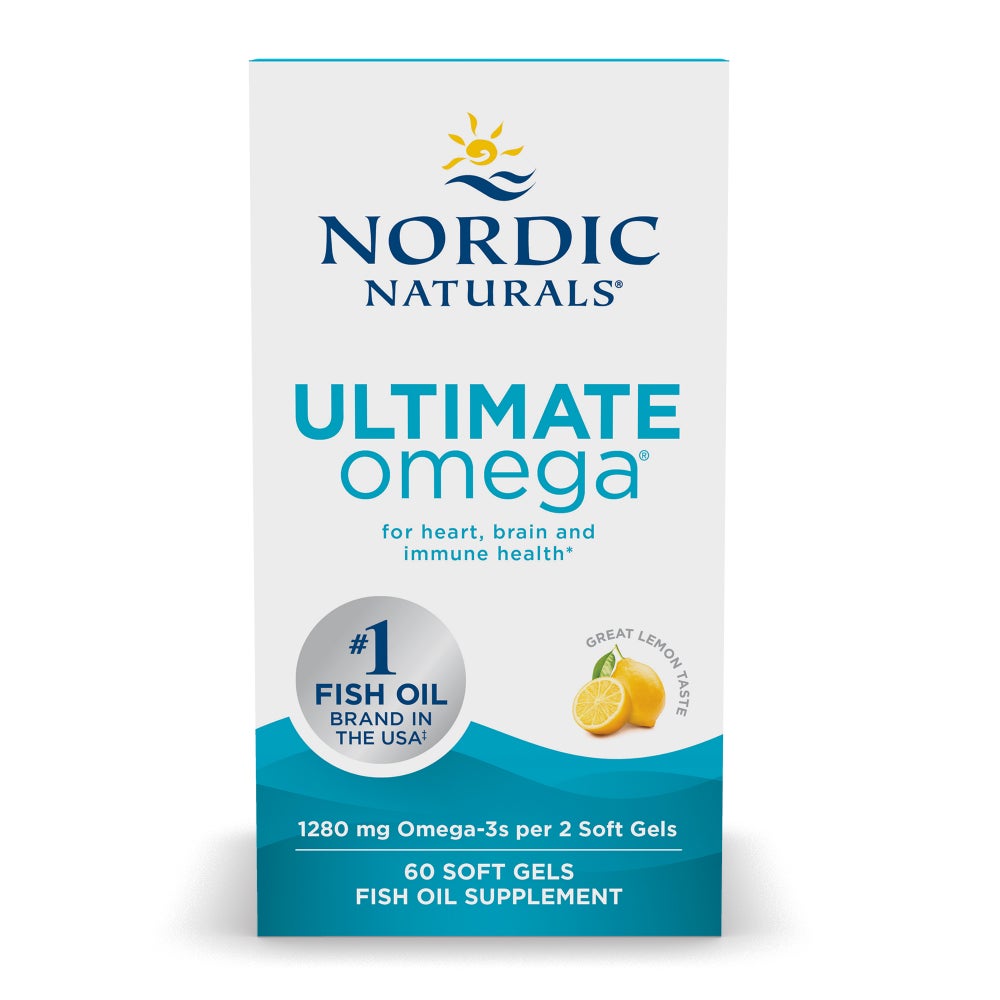 Ultimate Omega Softgels Lemon