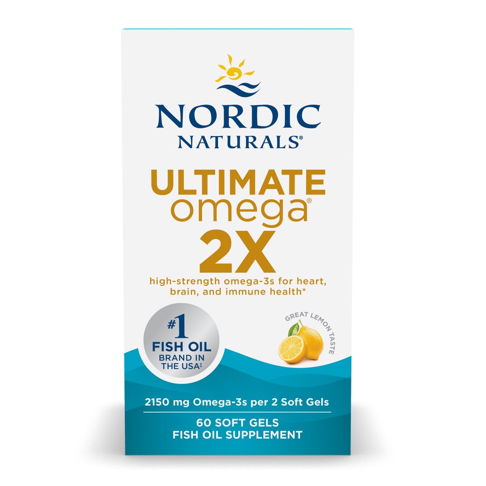 Ultimate Omega 2X Softgels Lemon