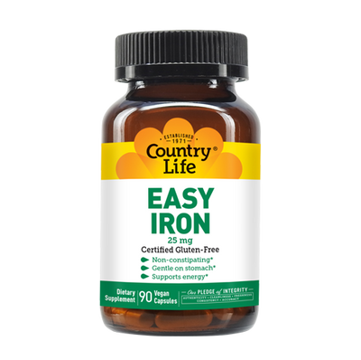 Easy
Iron
25mg
Capsules