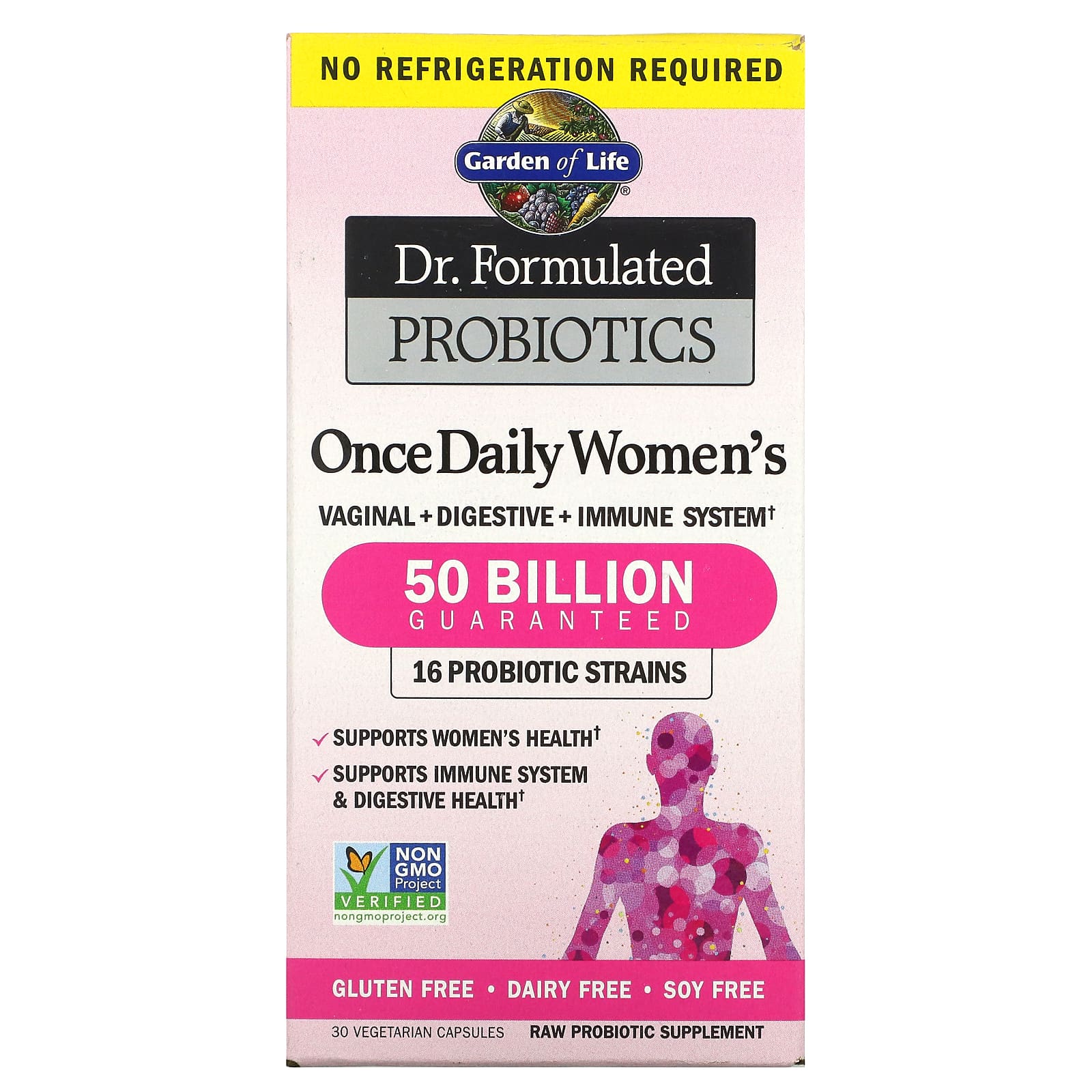 Dr. Formulated Probiotics Once Daily Women 30 Capsules