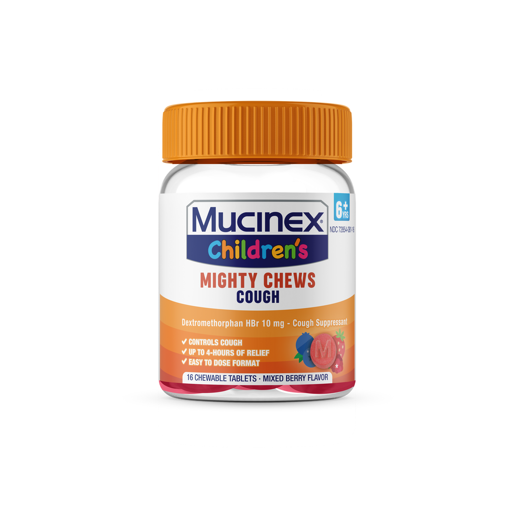 Mucinex Children’s Mighty Chews Daytime Chewable Tablets