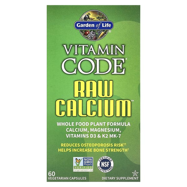 Vitamin Code Raw Calcium Capsules