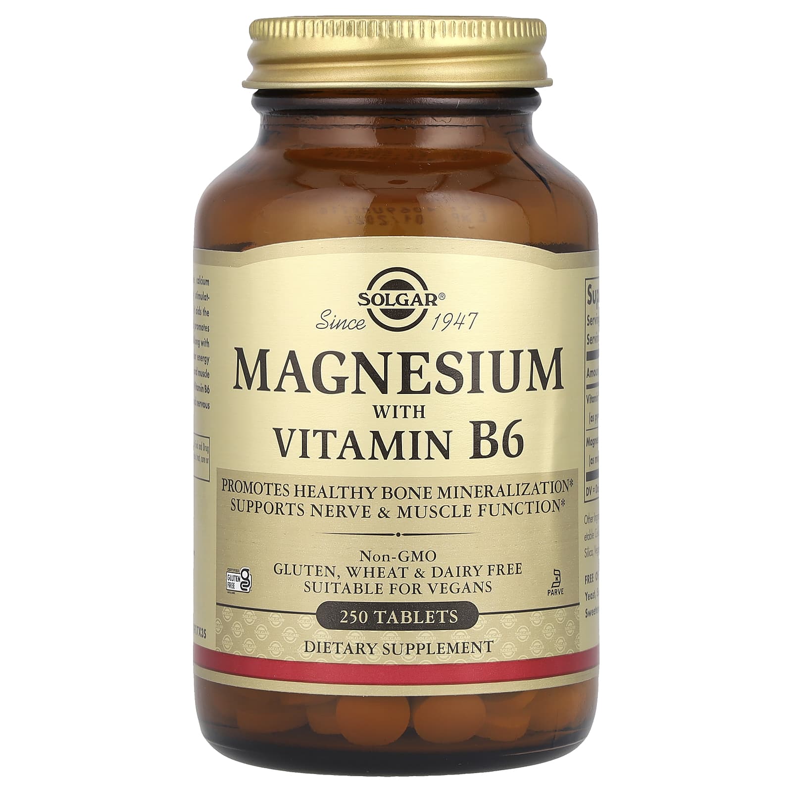 Magnesium with Vitamin B6 Tablets