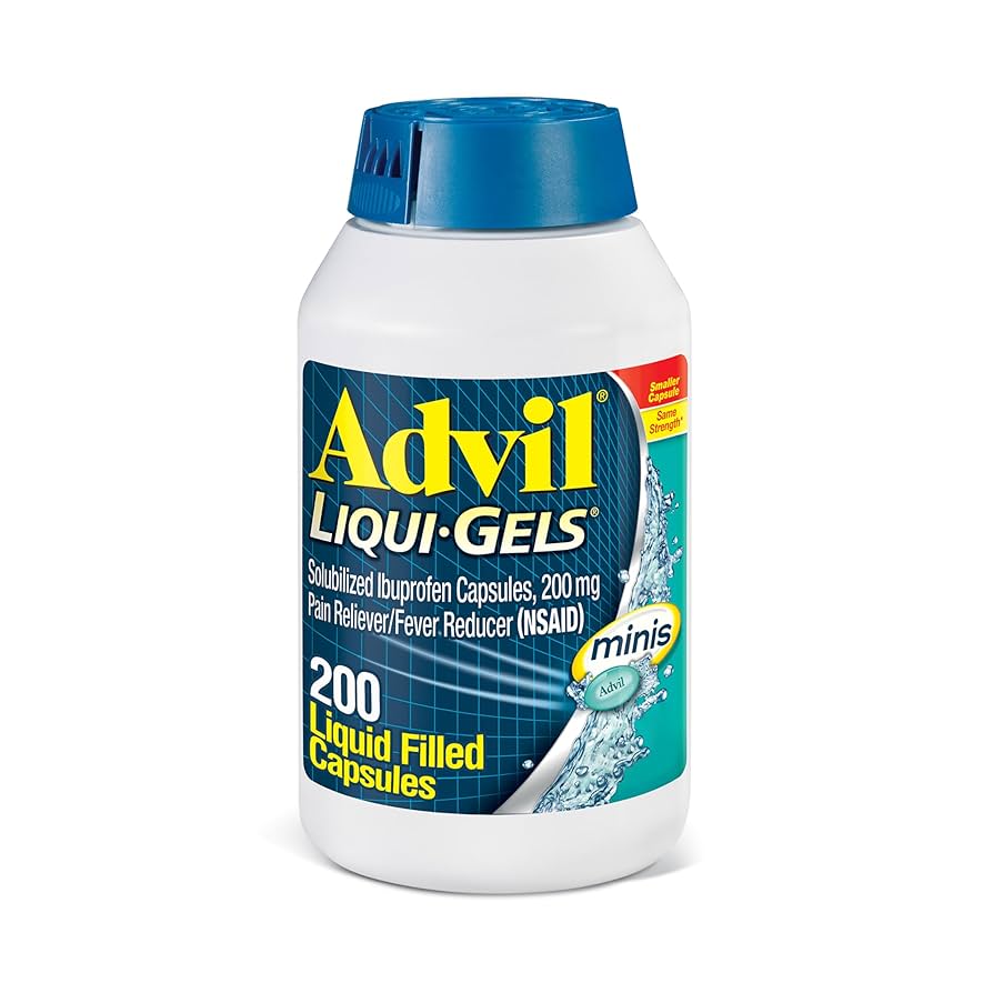 Advil Liquid-Gels – 200 mg, 200 Mini Liquid-Caps