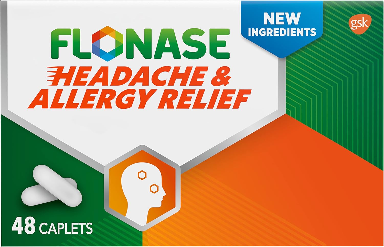Flonase Headache & Allergy Relief Caplets