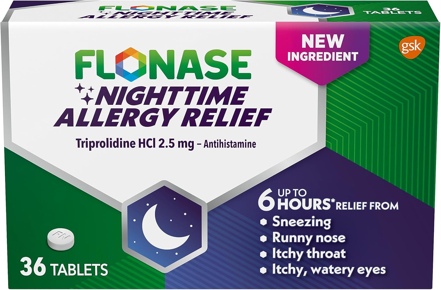 Flonase Nighttime Allergy Relief Tablets