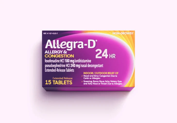 Allegra-D 24-Hour Tablets