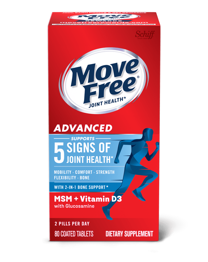 Move Free Advanced MSM + Vitamin D3 Glucosamine Chondroitin