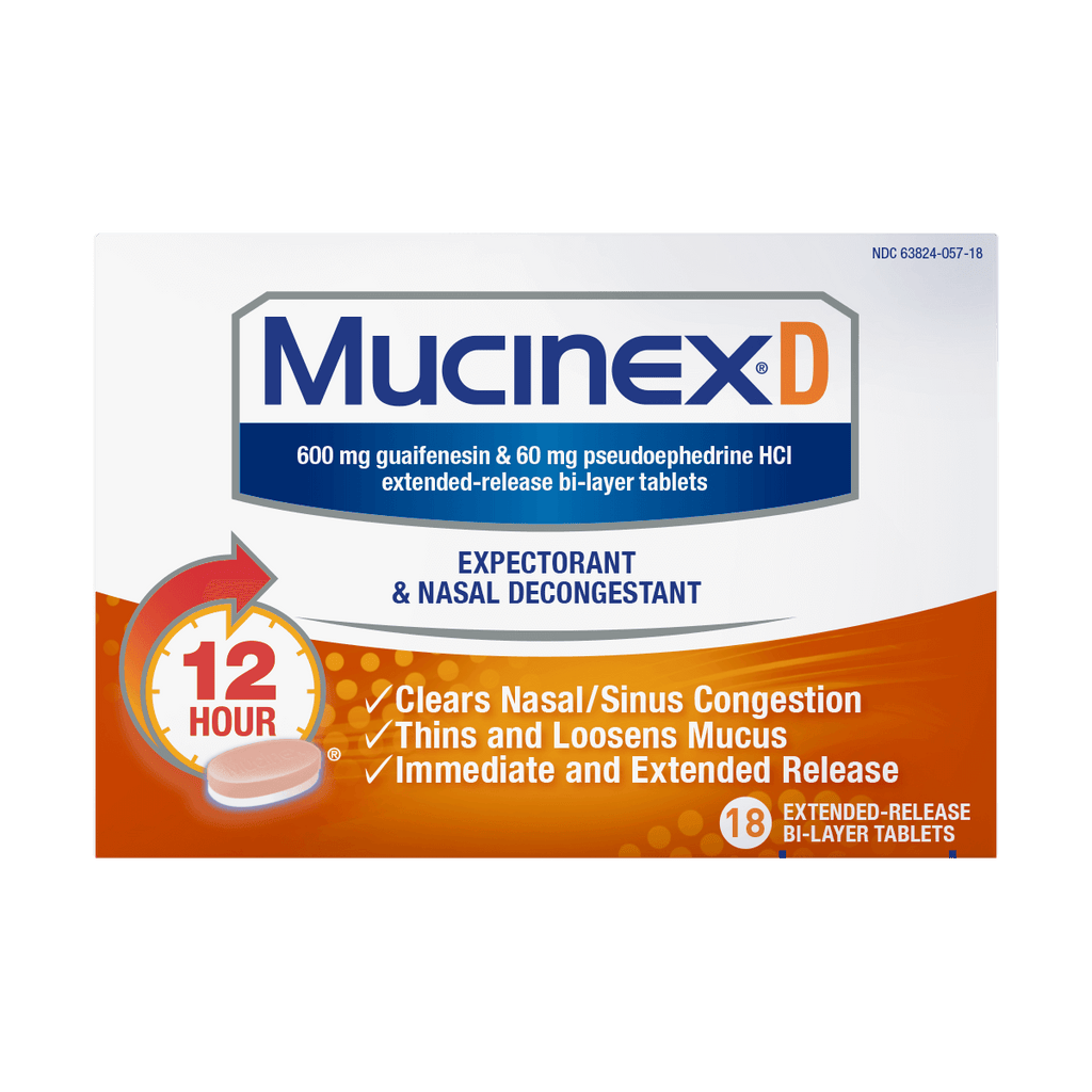 Mucinex D (extended release)