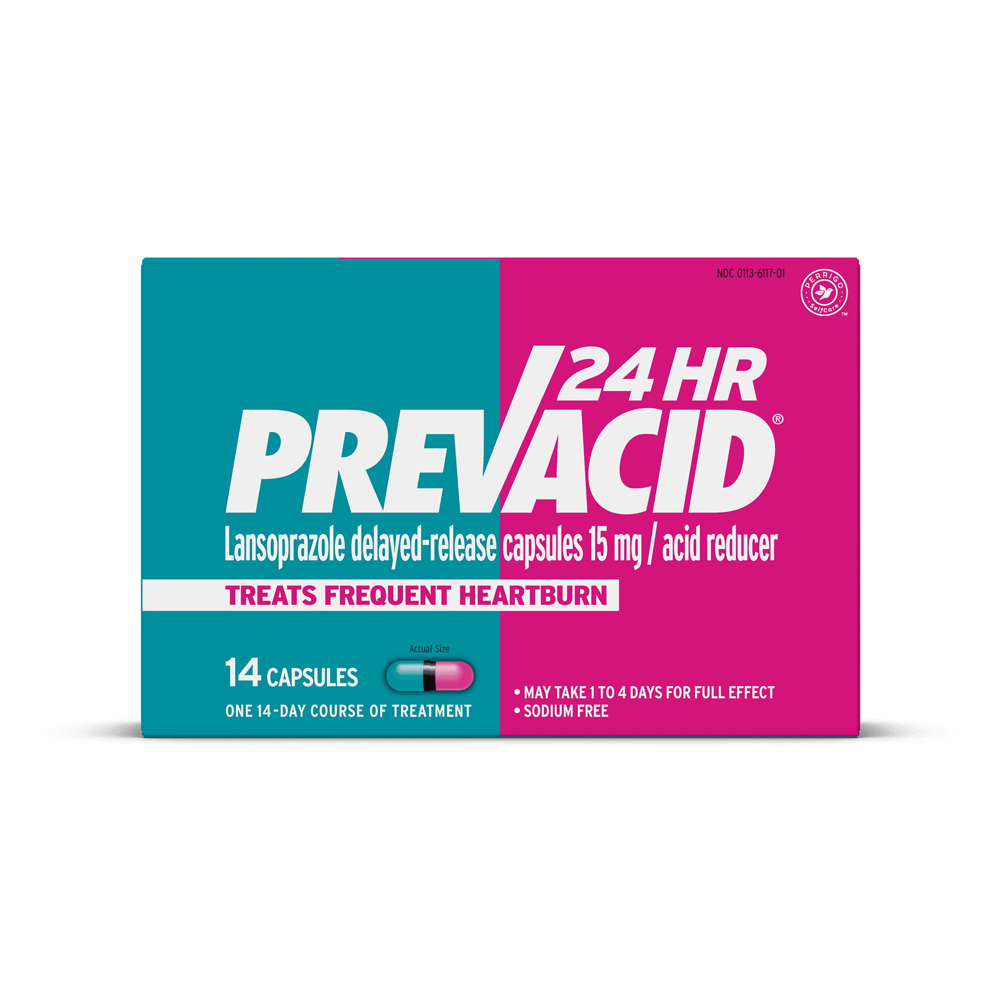 Prevacid 24HR 15 mg Delayed-Release Capsules