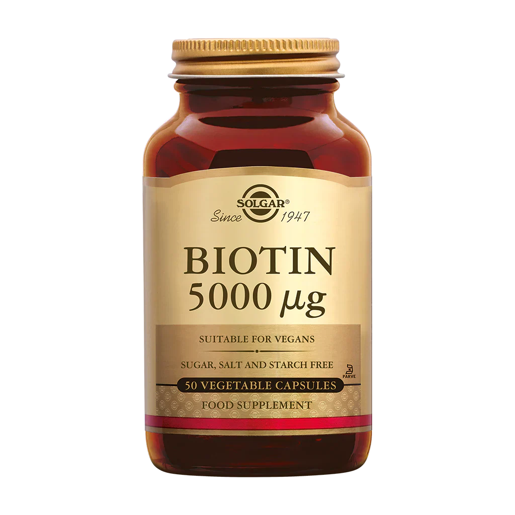 Biotin 5000 mcg Vegetable Capsules